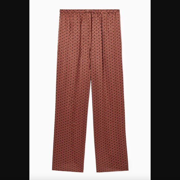 COS Pure Silk Pajama Shirt and Pant Set NWT Size XS - Picture 8 of 15